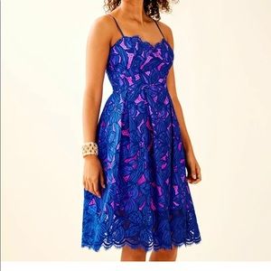 Lilly Pulitzer Camella dress orchid lace